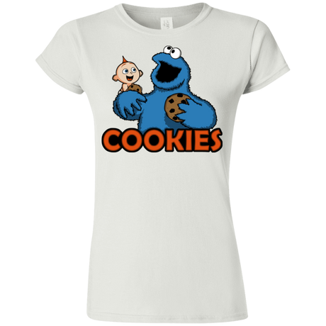 T-Shirts White / S Cookies Junior Slimmer-Fit T-Shirt