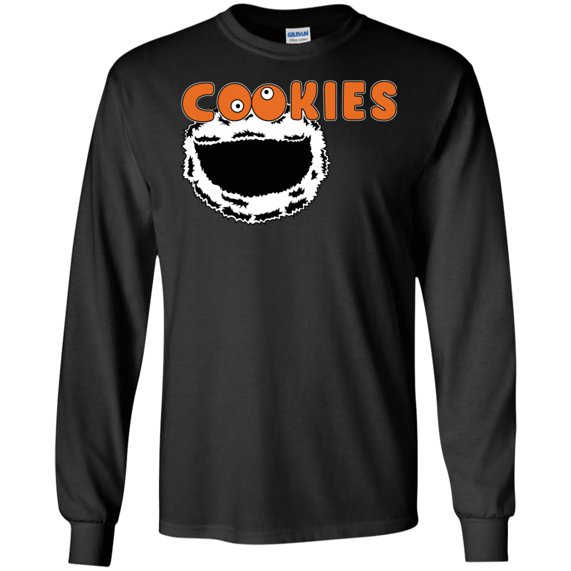 T-Shirts Black / S Cookies! Men's Long Sleeve T-Shirt