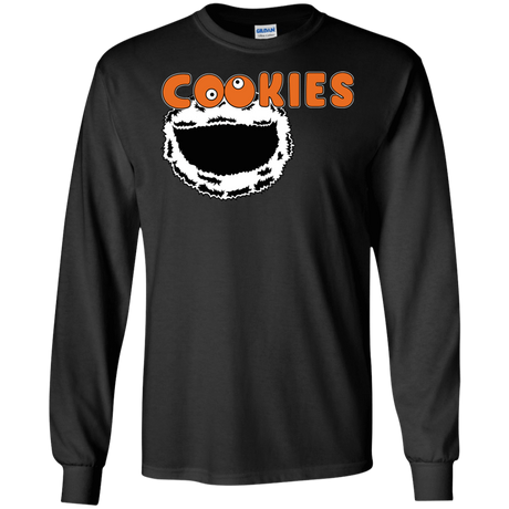 T-Shirts Black / S Cookies! Men's Long Sleeve T-Shirt