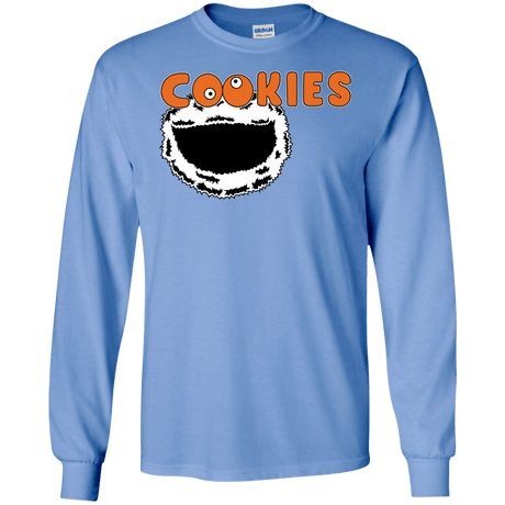 T-Shirts Carolina Blue / S Cookies! Men's Long Sleeve T-Shirt