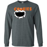 T-Shirts Dark Heather / S Cookies! Men's Long Sleeve T-Shirt