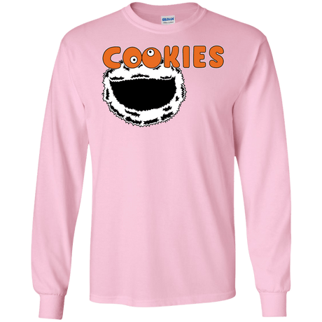 T-Shirts Light Pink / S Cookies! Men's Long Sleeve T-Shirt