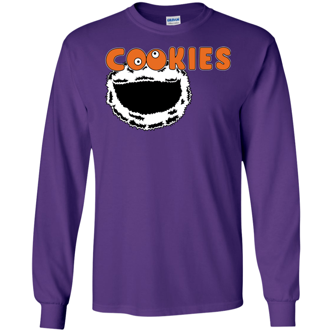 Cookies online purple shirt