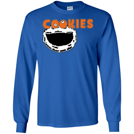 T-Shirts Royal / S Cookies! Men's Long Sleeve T-Shirt