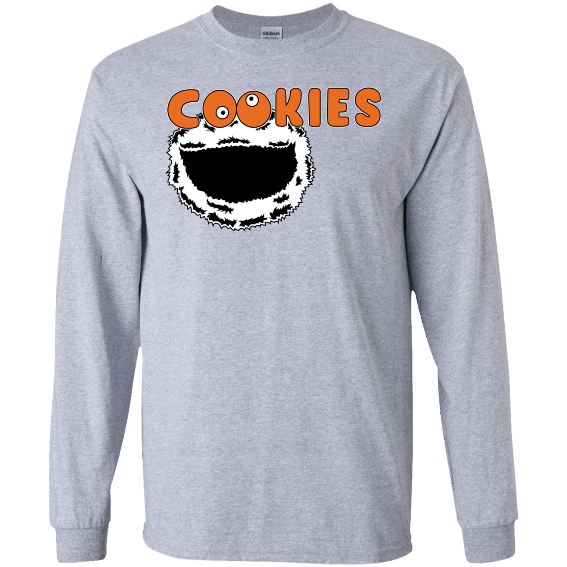 T-Shirts Sport Grey / S Cookies! Men's Long Sleeve T-Shirt