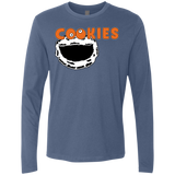 T-Shirts Indigo / S Cookies! Men's Premium Long Sleeve