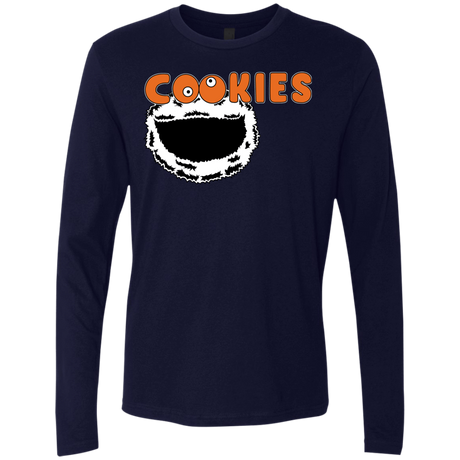 T-Shirts Midnight Navy / S Cookies! Men's Premium Long Sleeve