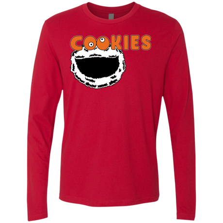 T-Shirts Red / S Cookies! Men's Premium Long Sleeve