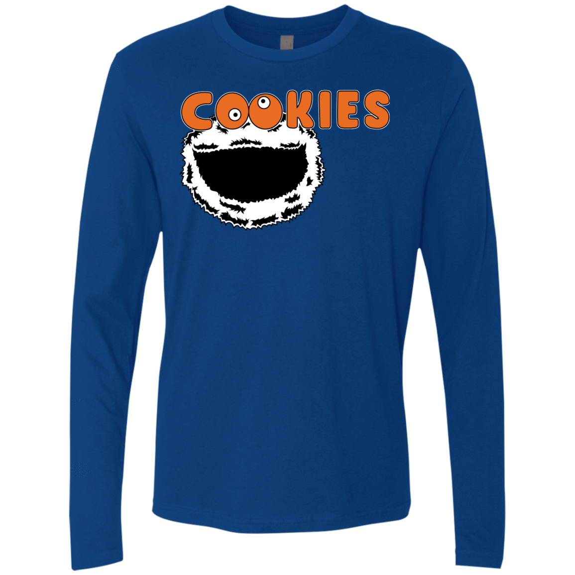 T-Shirts Royal / S Cookies! Men's Premium Long Sleeve