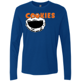 T-Shirts Royal / S Cookies! Men's Premium Long Sleeve