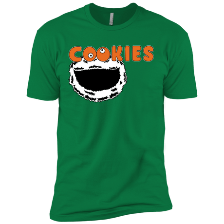 T-Shirts Kelly Green / X-Small Cookies! Men's Premium T-Shirt