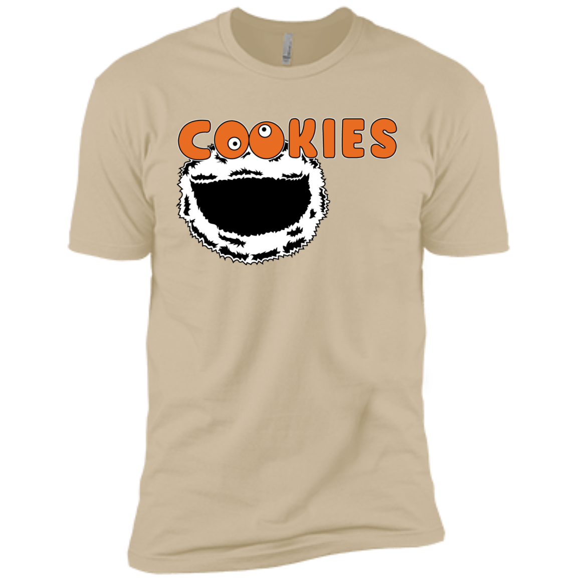 T-Shirts Sand / X-Small Cookies! Men's Premium T-Shirt
