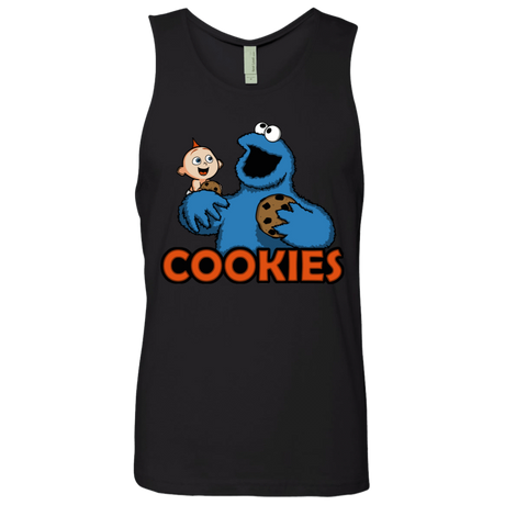 T-Shirts Black / S Cookies Men's Premium Tank Top