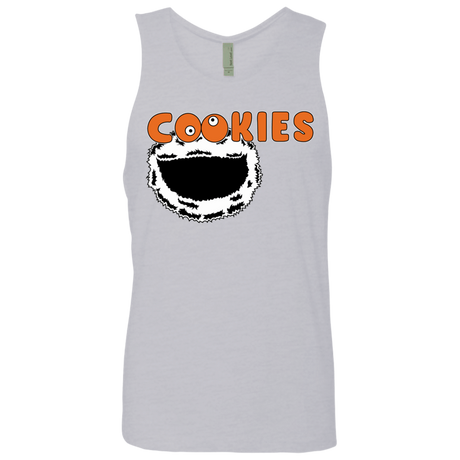 T-Shirts Heather Grey / S Cookies! Men's Premium Tank Top