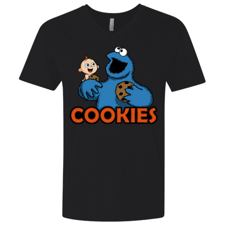 T-Shirts Black / X-Small Cookies Men's Premium V-Neck