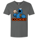 T-Shirts Heavy Metal / X-Small Cookies Men's Premium V-Neck