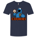 T-Shirts Midnight Navy / X-Small Cookies Men's Premium V-Neck