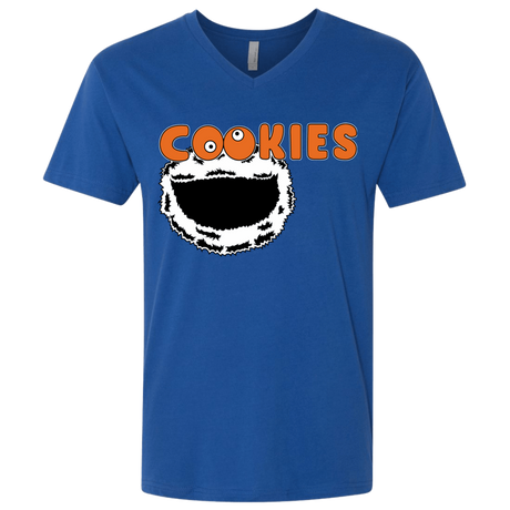 T-Shirts Royal / X-Small Cookies! Men's Premium V-Neck