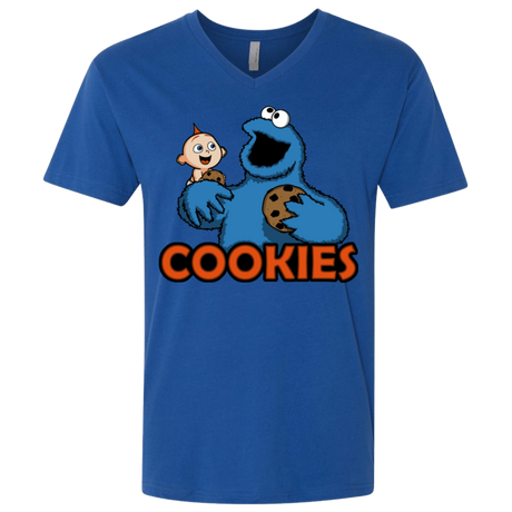 T-Shirts Royal / X-Small Cookies Men's Premium V-Neck