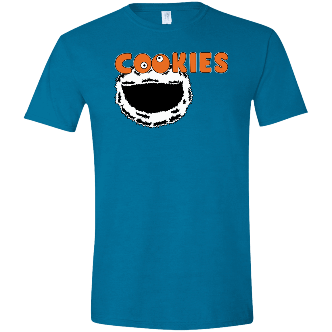 T-Shirts Antique Sapphire / S Cookies! Men's Semi-Fitted Softstyle