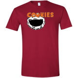 T-Shirts Cardinal Red / S Cookies! Men's Semi-Fitted Softstyle