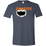 T-Shirts Heather Navy / S Cookies! Men's Semi-Fitted Softstyle