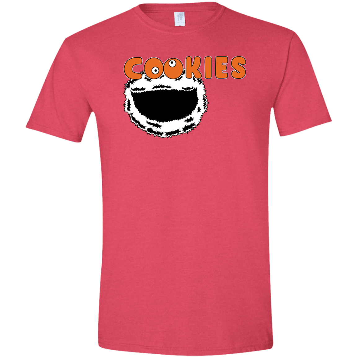 T-Shirts Heather Red / S Cookies! Men's Semi-Fitted Softstyle