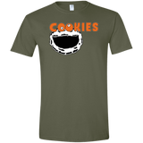T-Shirts Military Green / S Cookies! Men's Semi-Fitted Softstyle
