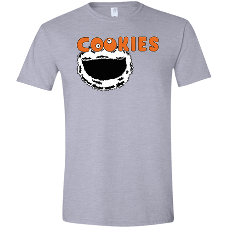 T-Shirts Sport Grey / X-Small Cookies! Men's Semi-Fitted Softstyle