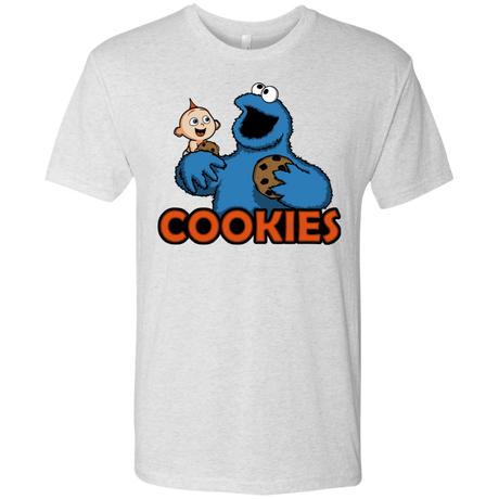 T-Shirts Heather White / S Cookies Men's Triblend T-Shirt