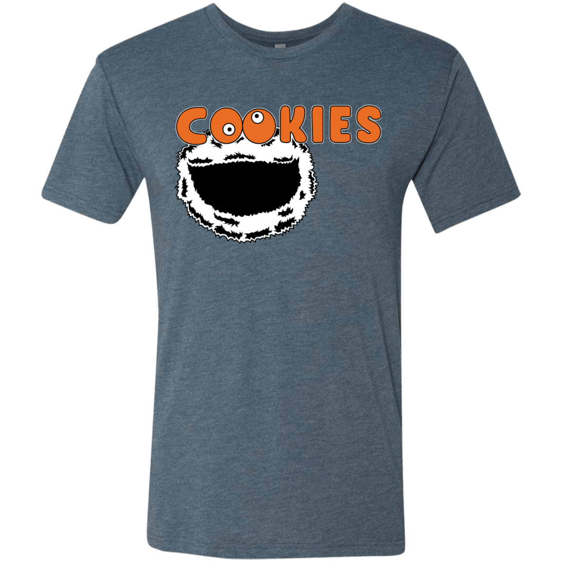 T-Shirts Indigo / S Cookies! Men's Triblend T-Shirt