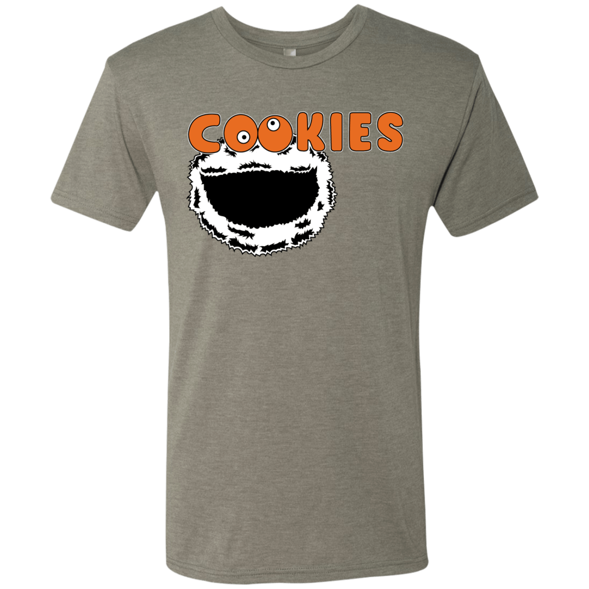 T-Shirts Venetian Grey / S Cookies! Men's Triblend T-Shirt