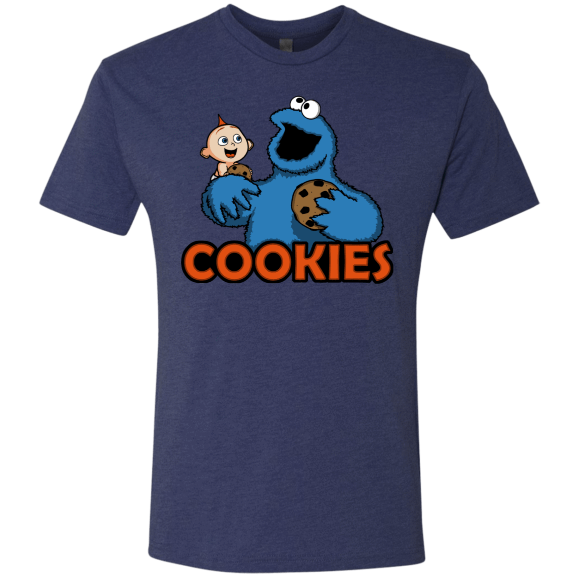 T-Shirts Vintage Navy / S Cookies Men's Triblend T-Shirt