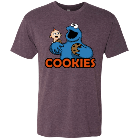 T-Shirts Vintage Purple / S Cookies Men's Triblend T-Shirt