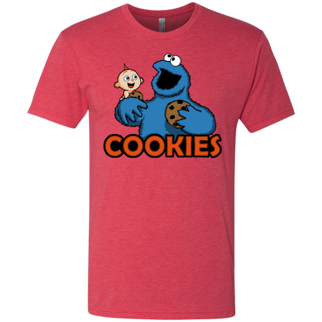 T-Shirts Vintage Red / S Cookies Men's Triblend T-Shirt