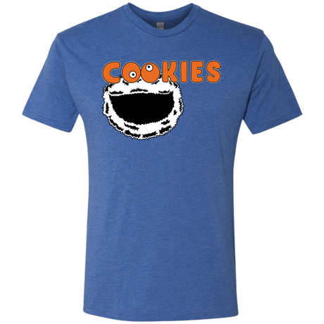 T-Shirts Vintage Royal / S Cookies! Men's Triblend T-Shirt