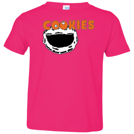 T-Shirts Hot Pink / 2T Cookies! Toddler Premium T-Shirt