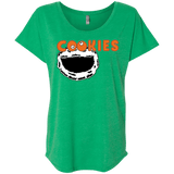 T-Shirts Envy / X-Small Cookies! Triblend Dolman Sleeve