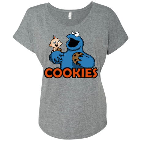 Cookies Triblend Dolman Sleeve
