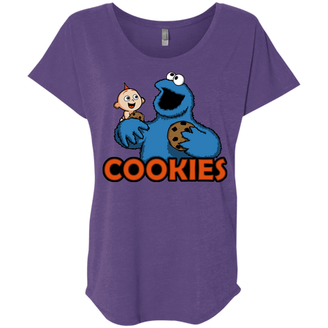 Cookies Triblend Dolman Sleeve