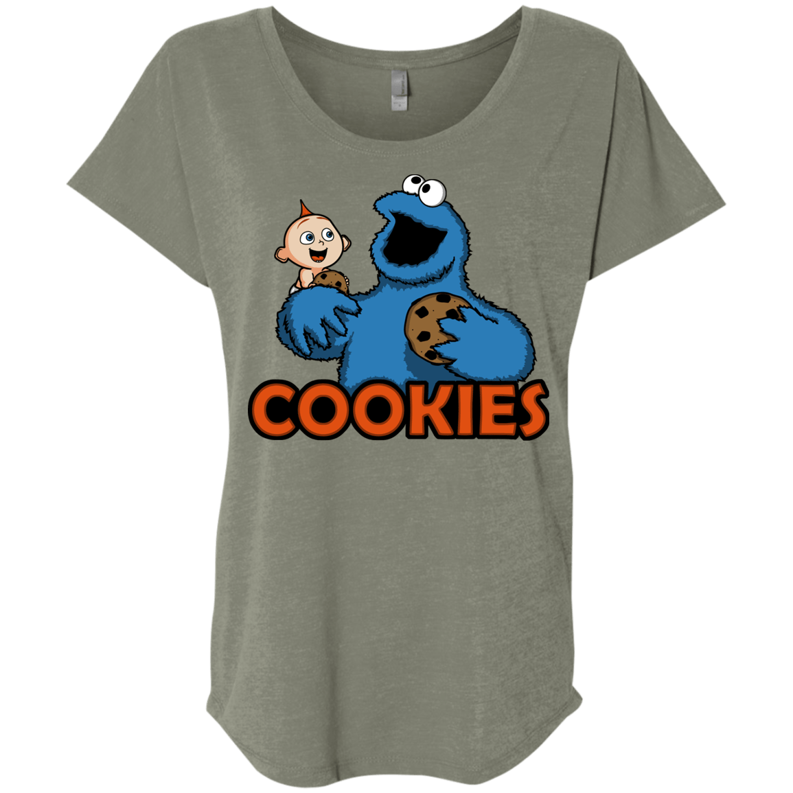 Cookies Triblend Dolman Sleeve