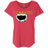 T-Shirts Vintage Red / X-Small Cookies! Triblend Dolman Sleeve