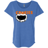 T-Shirts Vintage Royal / X-Small Cookies! Triblend Dolman Sleeve