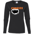 T-Shirts Black / S Cookies! Women's Long Sleeve T-Shirt