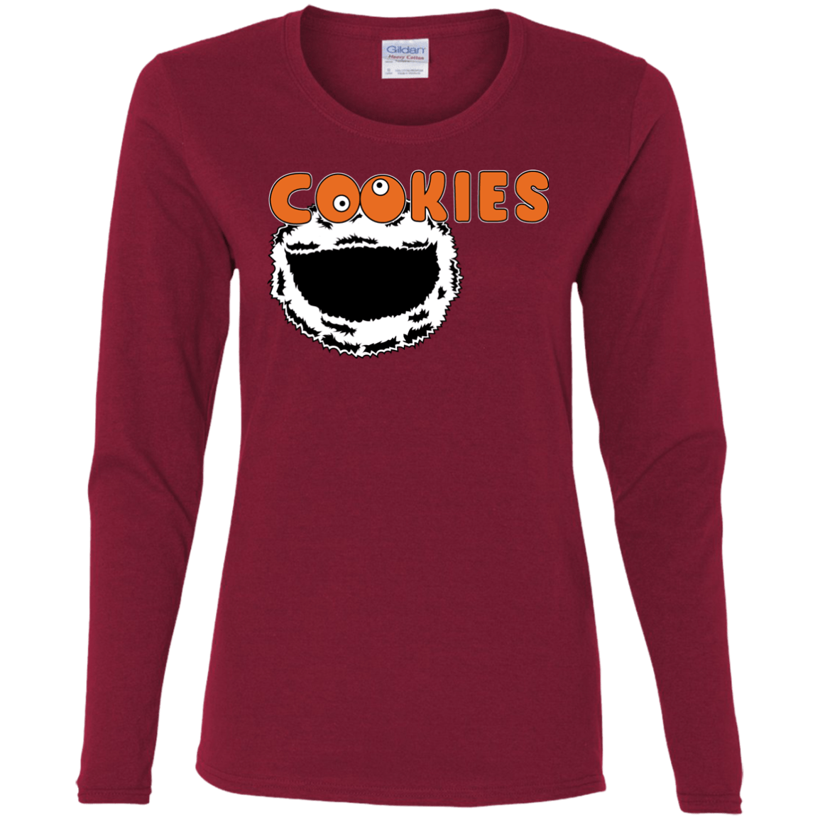 T-Shirts Cardinal / S Cookies! Women's Long Sleeve T-Shirt