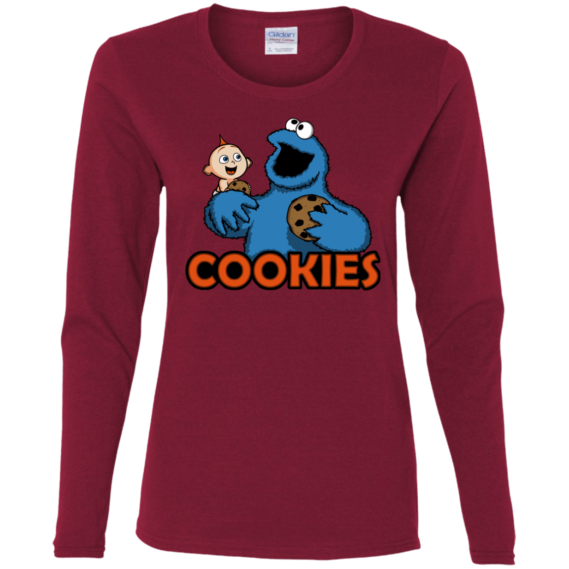 T-Shirts Cardinal / S Cookies Women's Long Sleeve T-Shirt