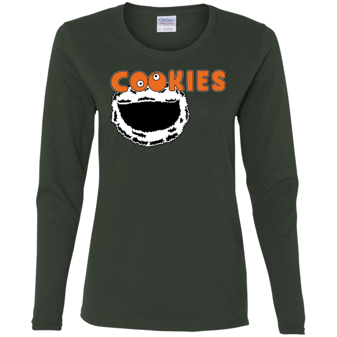 T-Shirts Forest / S Cookies! Women's Long Sleeve T-Shirt