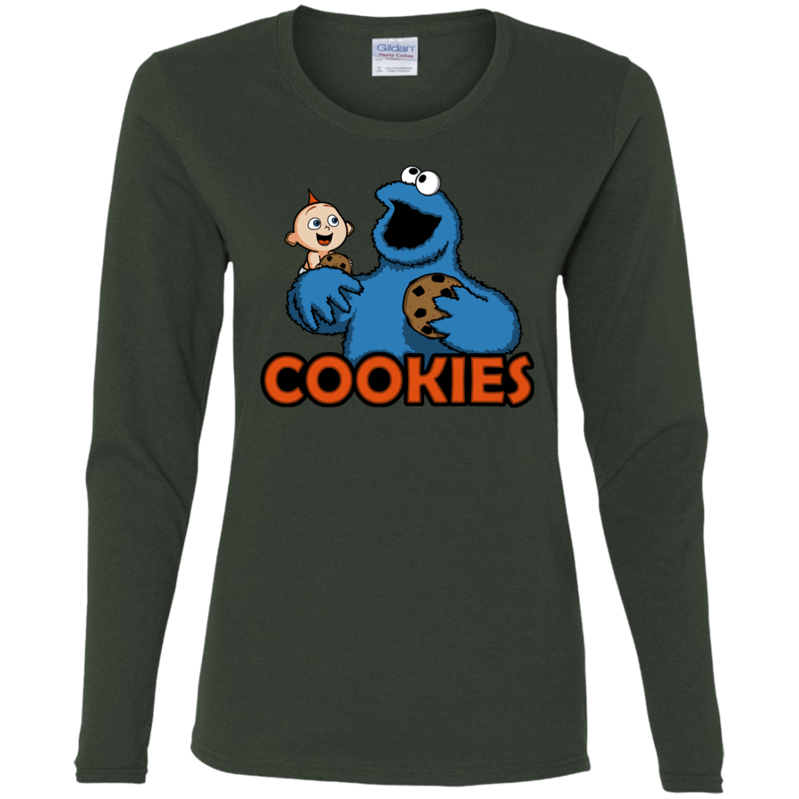 T-Shirts Forest / S Cookies Women's Long Sleeve T-Shirt