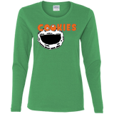 T-Shirts Irish Green / S Cookies! Women's Long Sleeve T-Shirt