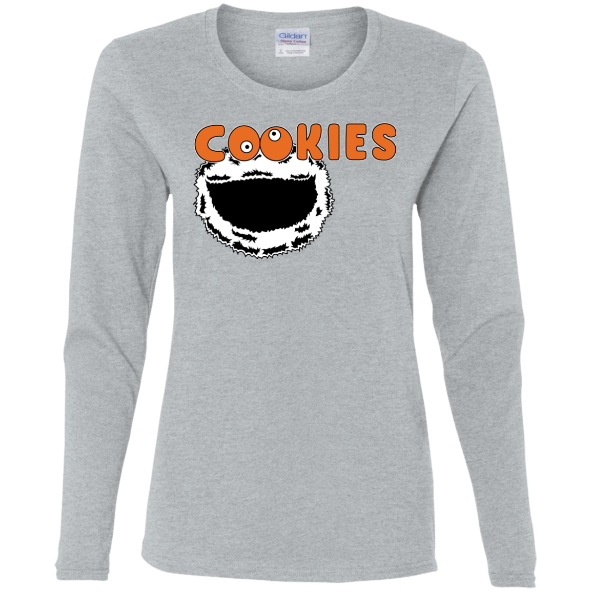 T-Shirts Sport Grey / S Cookies! Women's Long Sleeve T-Shirt